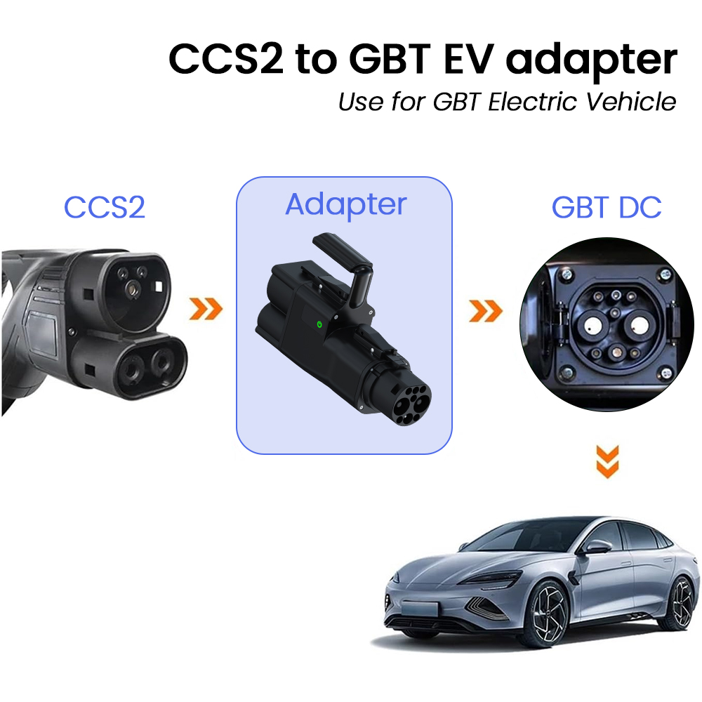 Адаптер для быстрой зарядки эл – обзор и цена Gb/T To Ccs2 200A Fast Charging Adapter